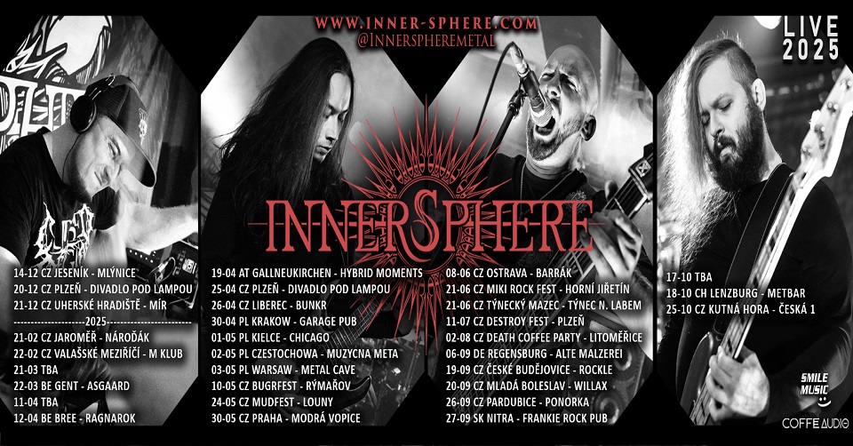 Abyss of the flame tour 2025 - Innersphere & Purnama