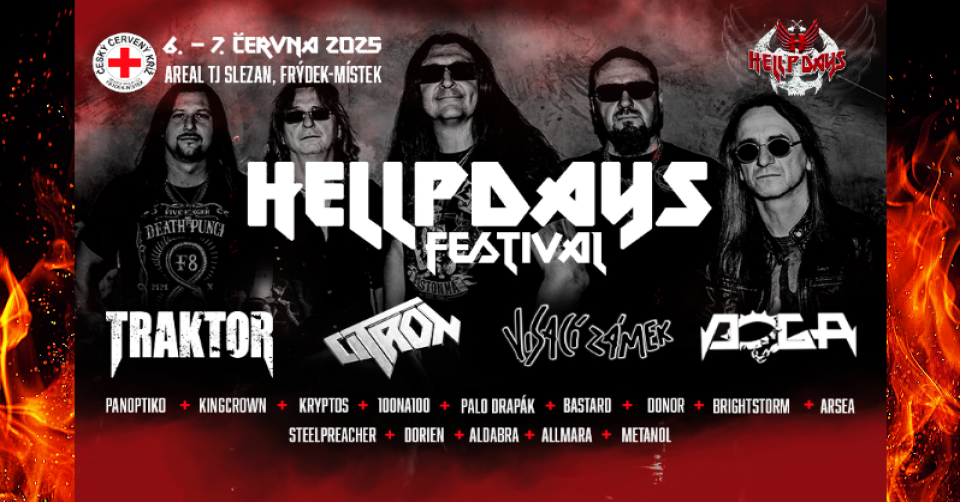 Pořadatelé festivalu Hellpdays 2025 oznámili posledního headlinera.