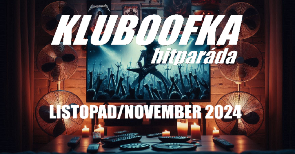 KLUBOOFKA HITPARÁDA LISTOPAD/NOVEMBER 2024